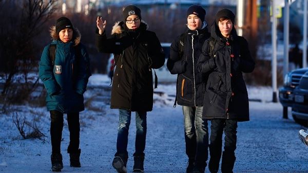 На Чукотке из-за снежного циклона отменили занятия в школах<br />
